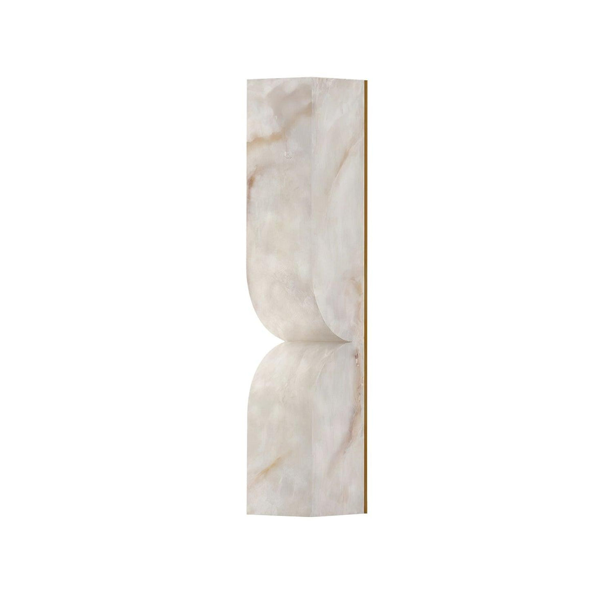 Niveelle aplique de pared rectangular de alabastro