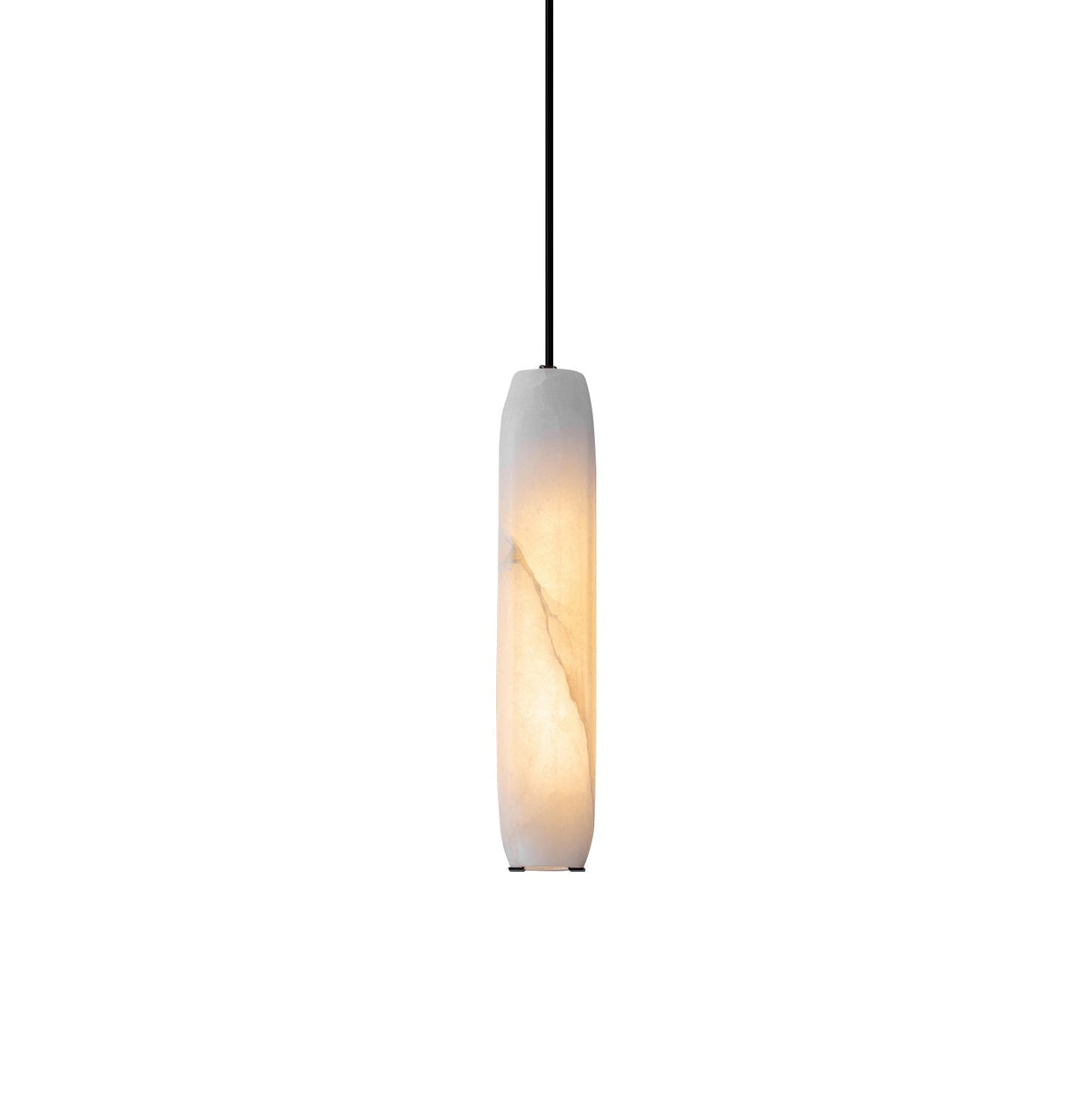 Orven lámpara colgante Flute moderna minimalista de alabastro