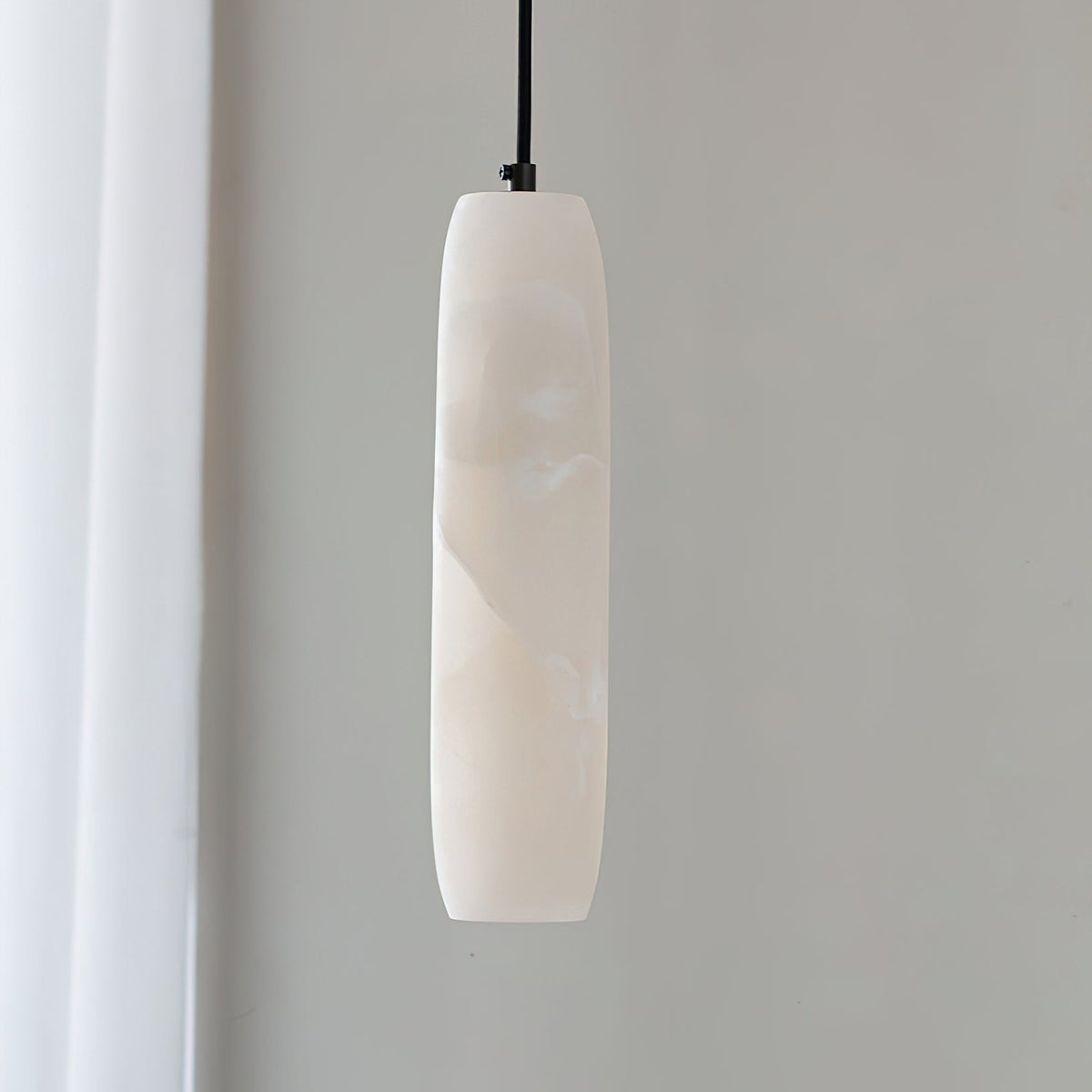 Orven lámpara colgante Flute moderna minimalista de alabastro