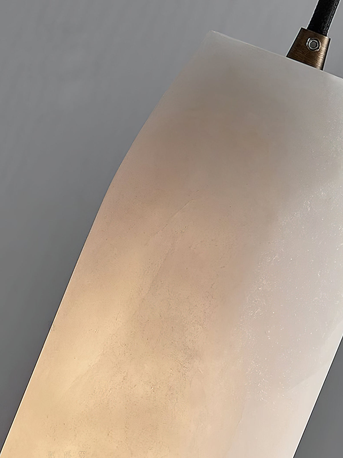 Orven lámpara colgante Flute moderna minimalista de alabastro