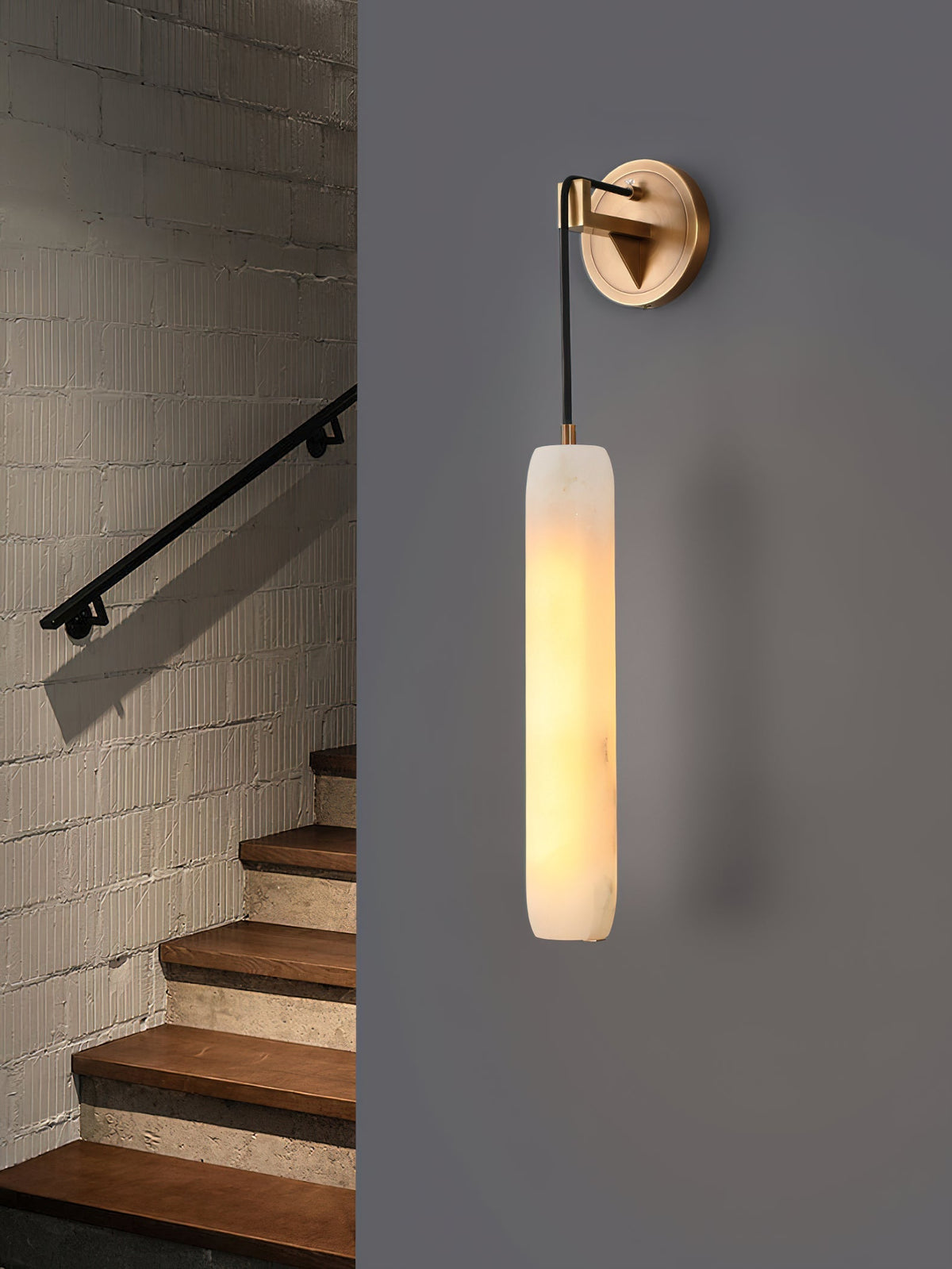 Aplique de pared Individual Creatividad Flute alabastro