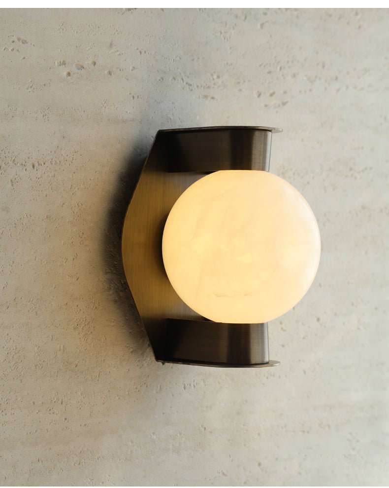 Caldrien alabastro aplique de pared alabastro