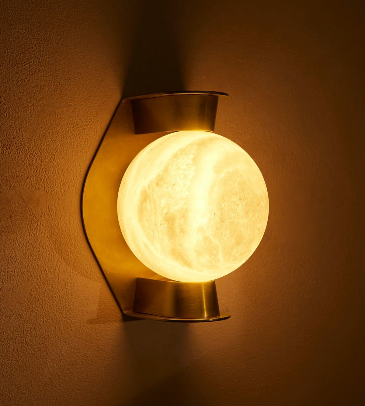 Caldrien alabastro aplique de pared alabastro