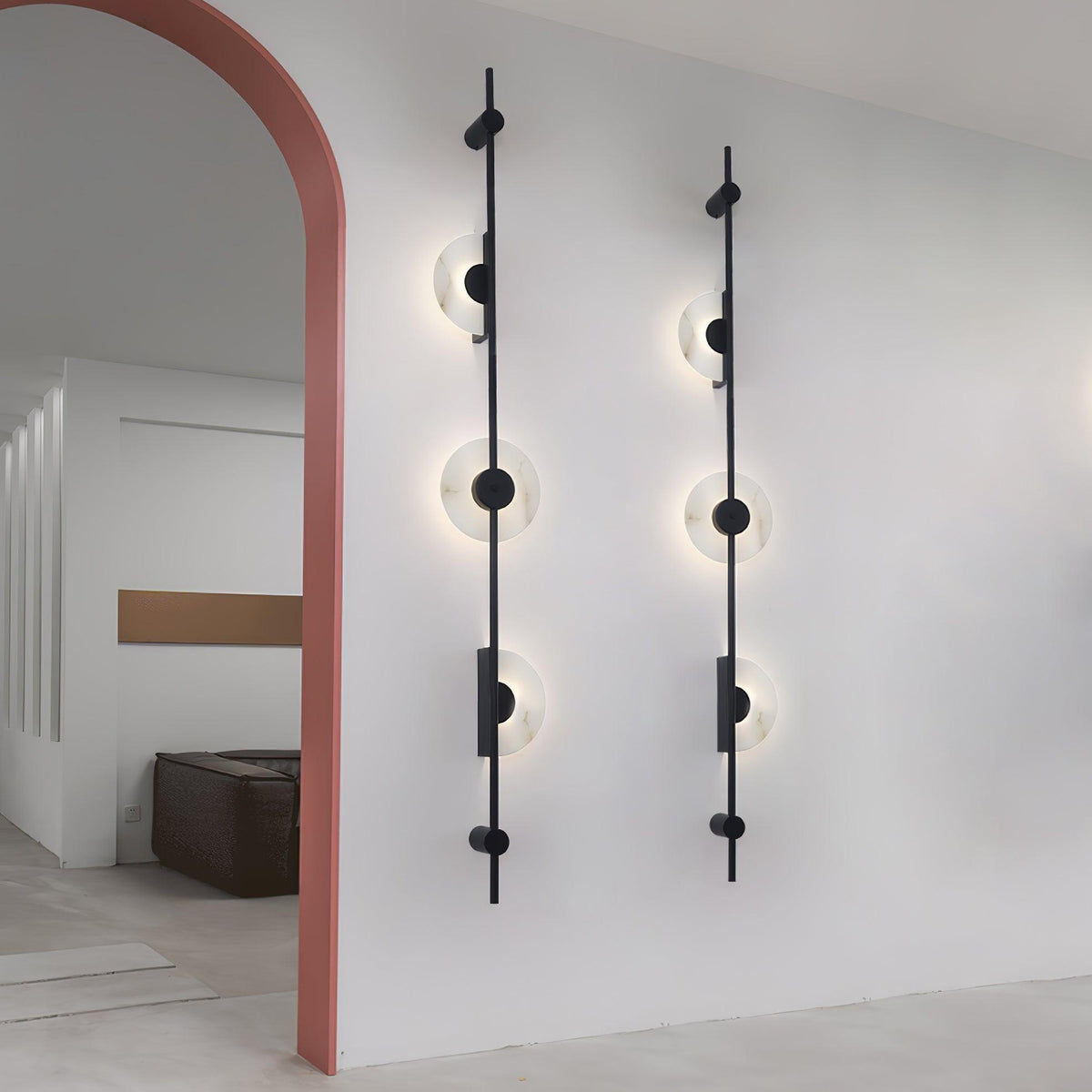 Albarina aplique de pared alabastro