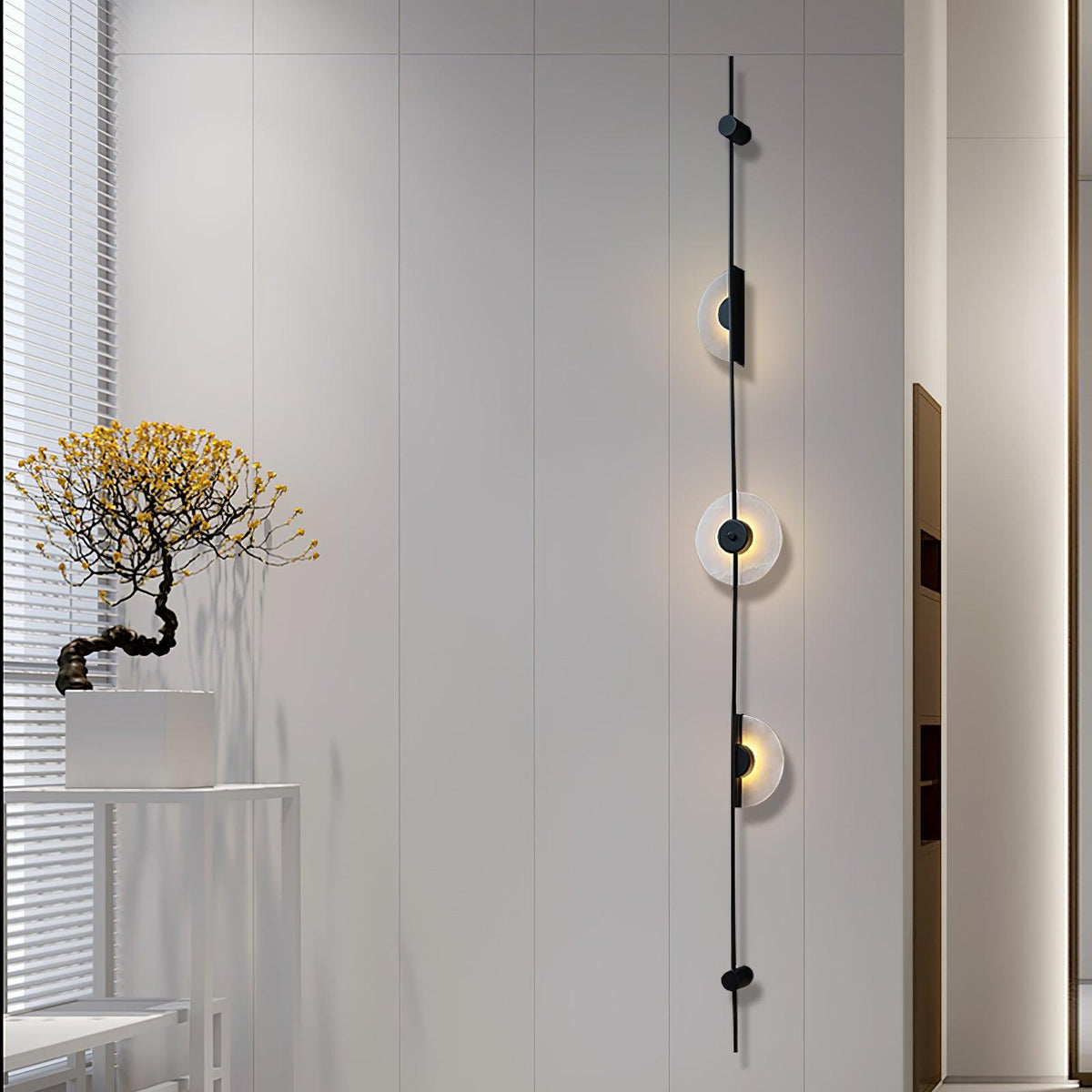 Albarina aplique de pared alabastro