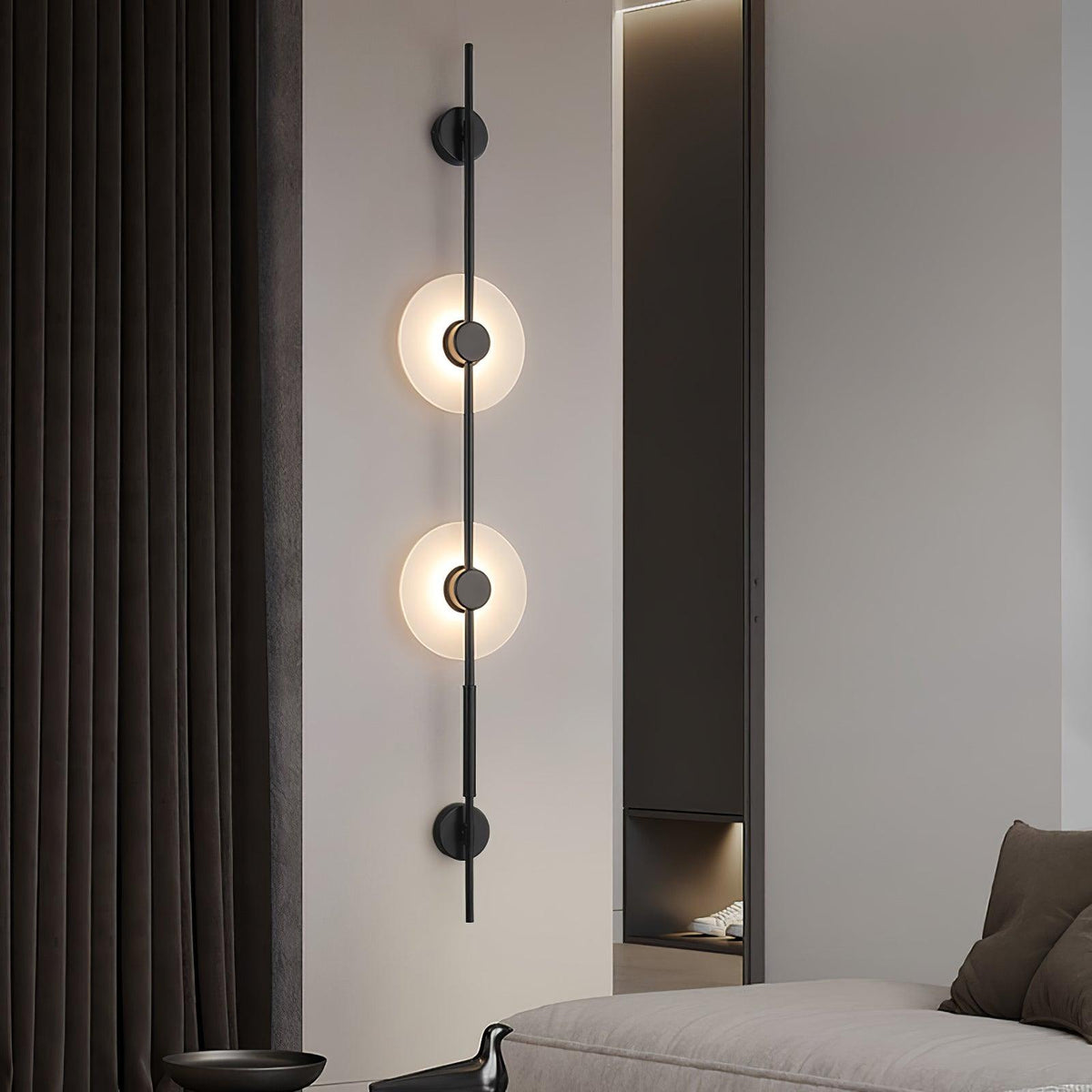 Albarina aplique de pared alabastro
