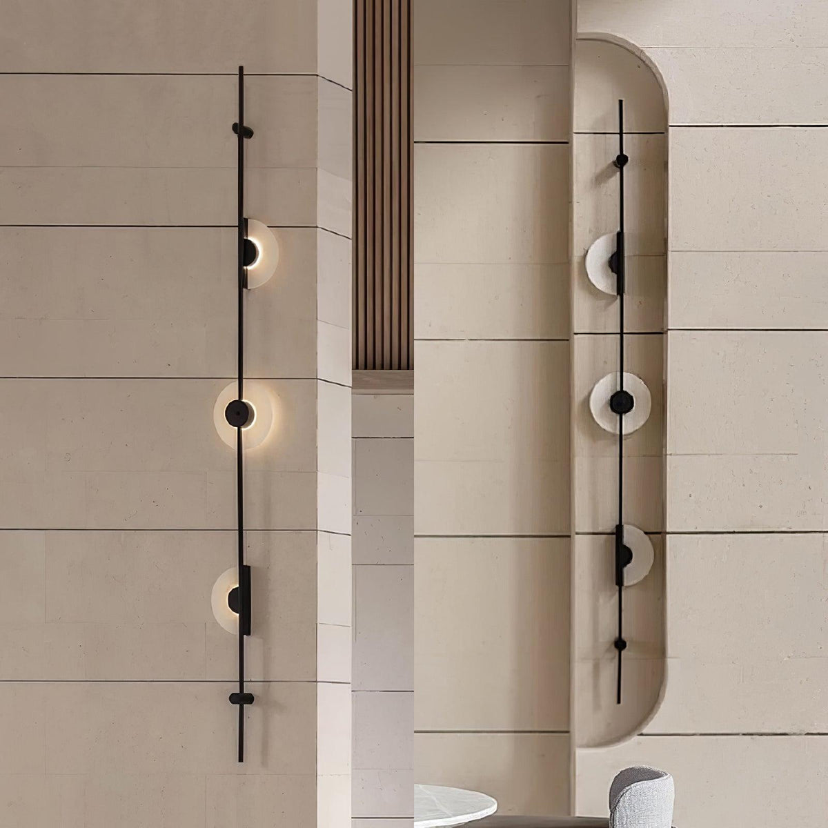 Albarina aplique de pared alabastro