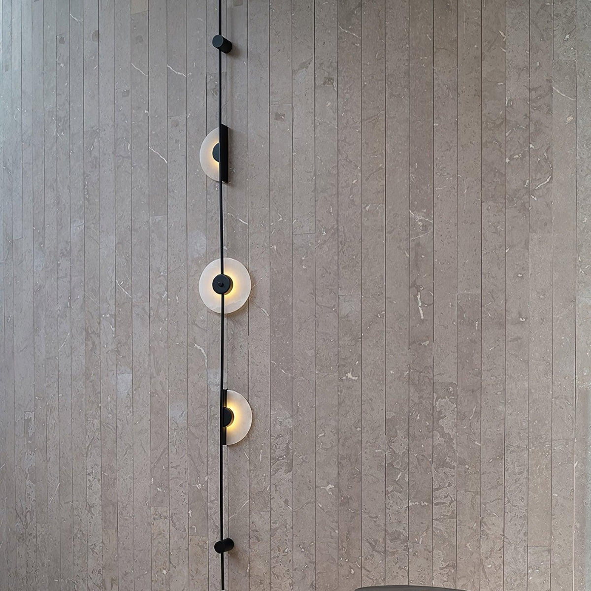 Albarina aplique de pared alabastro