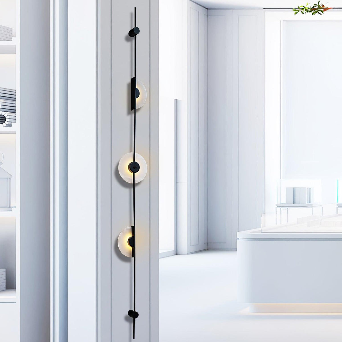 Albarina aplique de pared alabastro