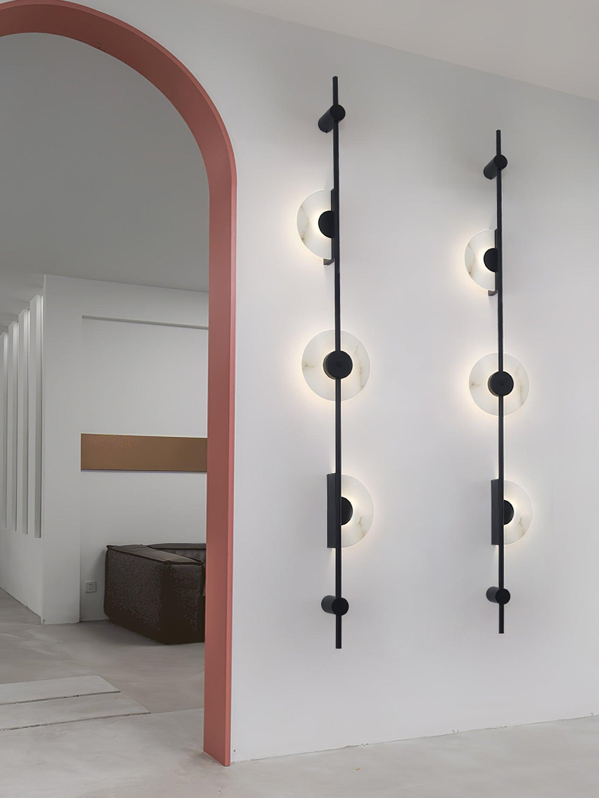Albarina aplique de pared alabastro
