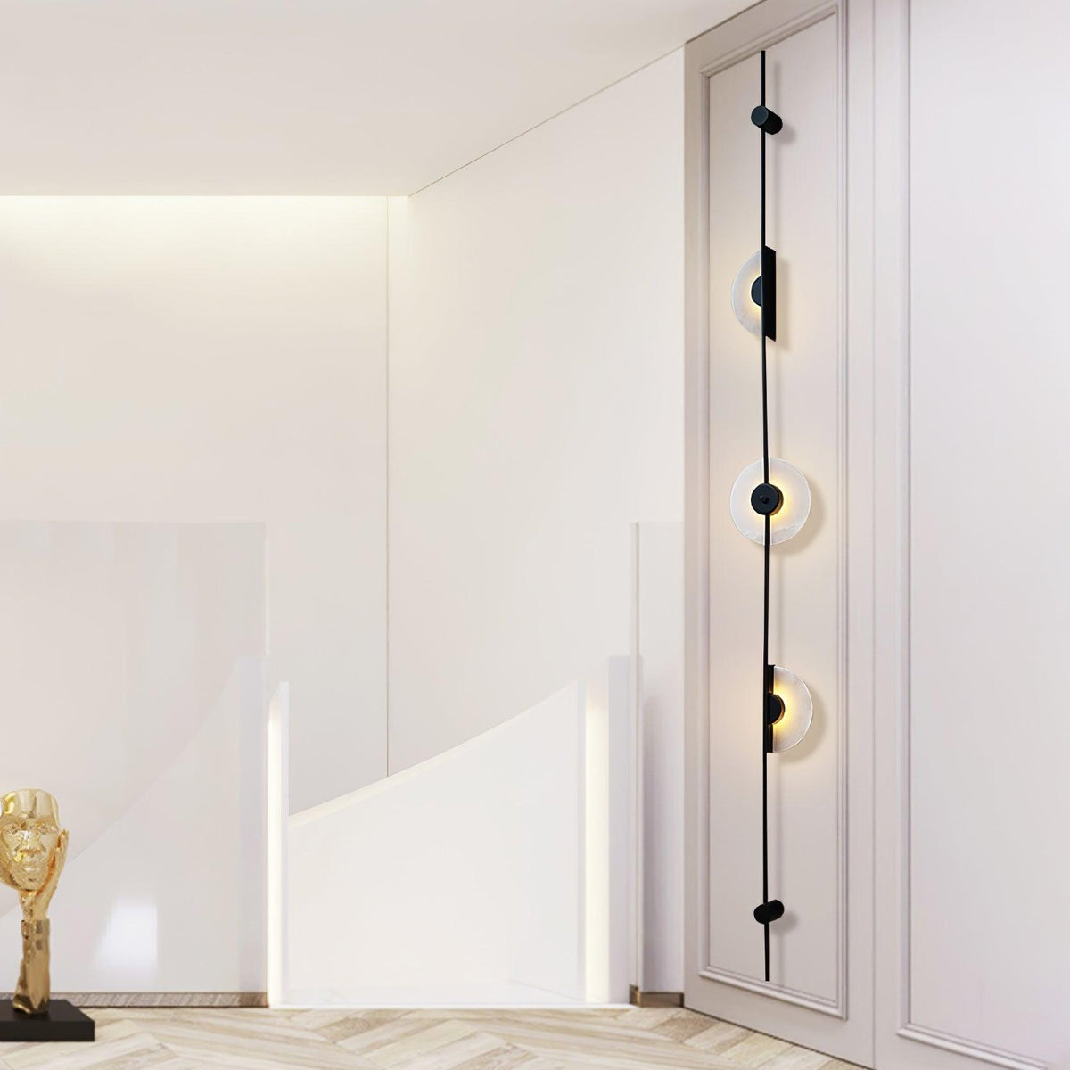 Albarina aplique de pared alabastro