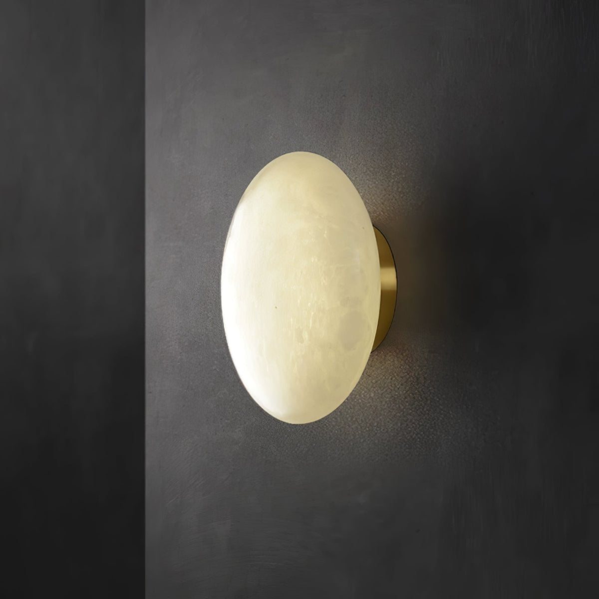 Vanorara plafón minimalista en alabastro