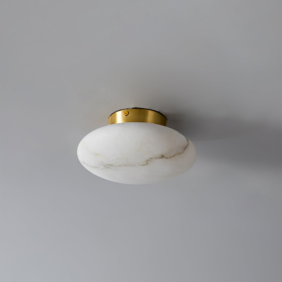 Vanorara plafón minimalista en alabastro