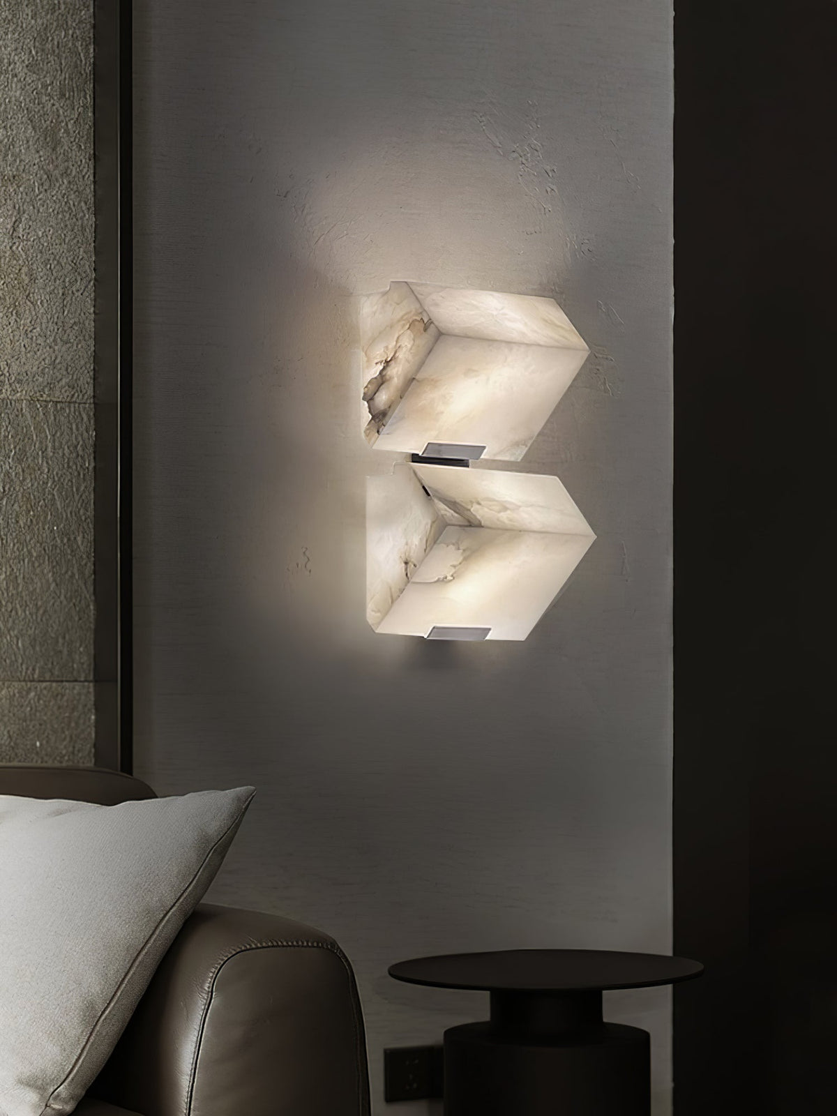 Vimiryra Aplique de pared Alabastro Contemporáneo Minimalista