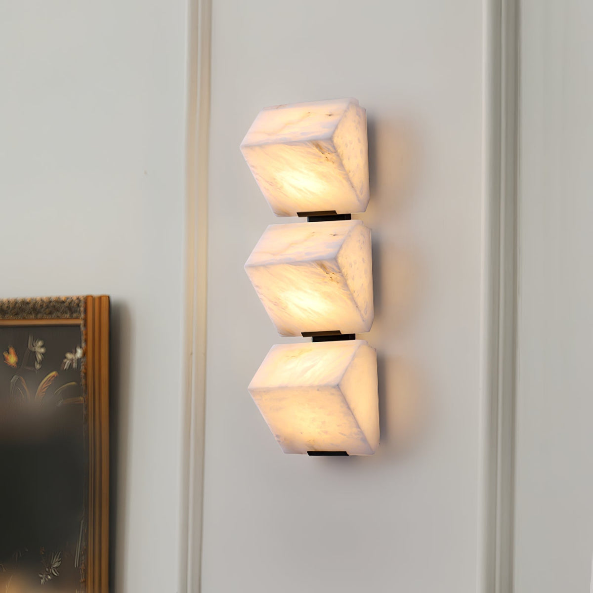 Vimiryra Aplique de pared Alabastro Contemporáneo Minimalista