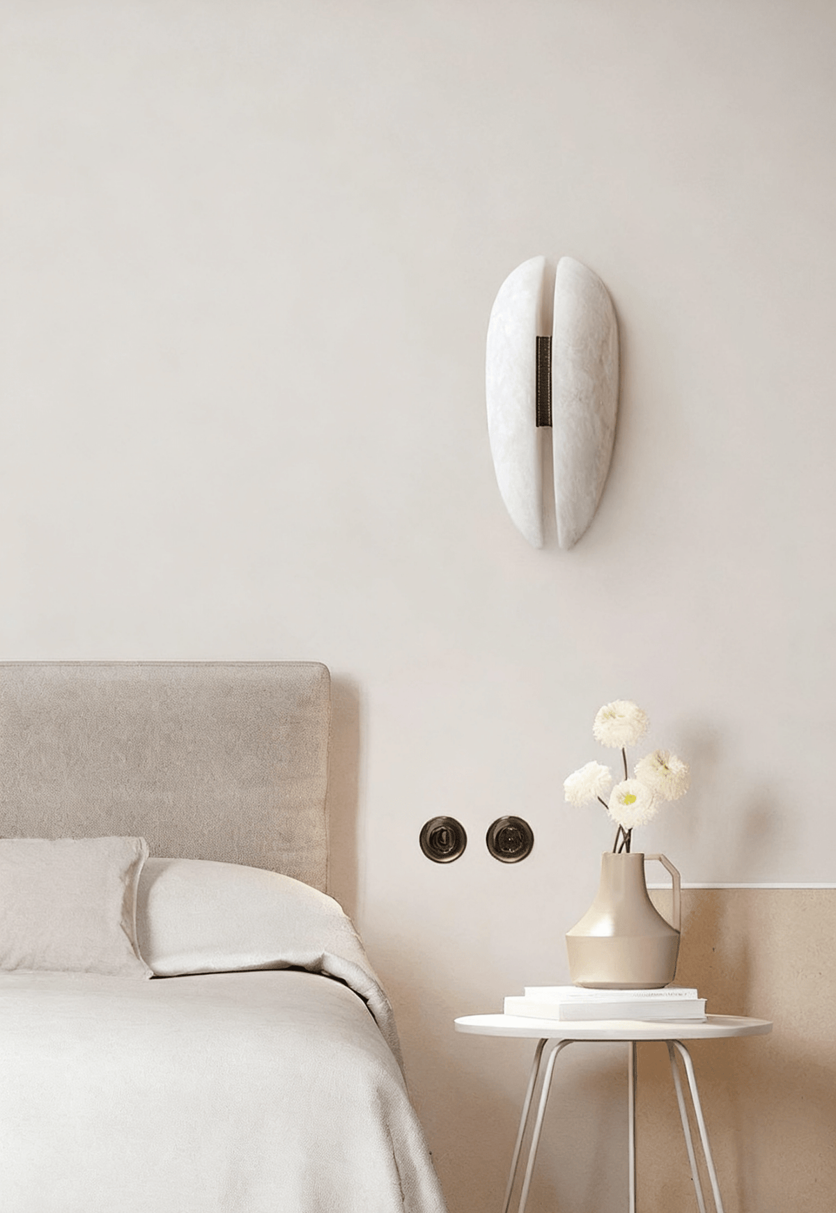 Albeora aplique de pared alabastro