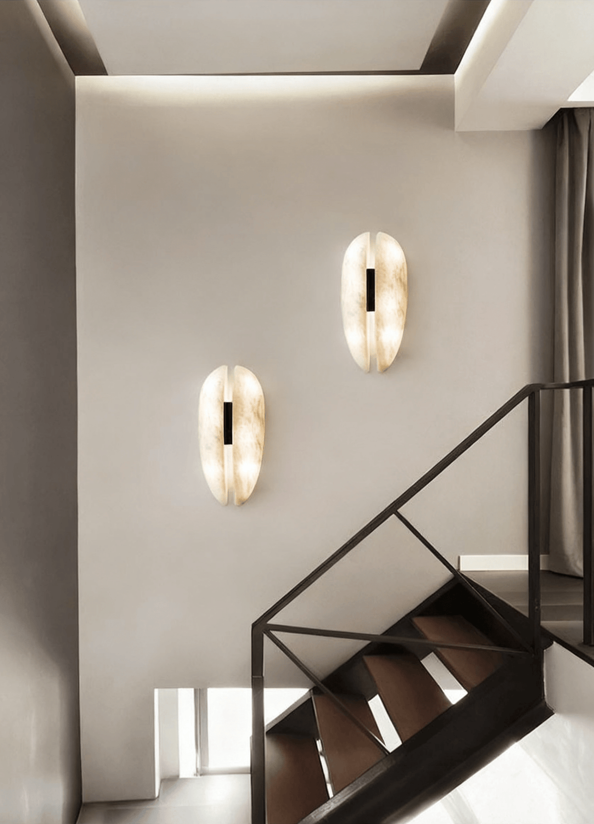 Albeora aplique de pared alabastro