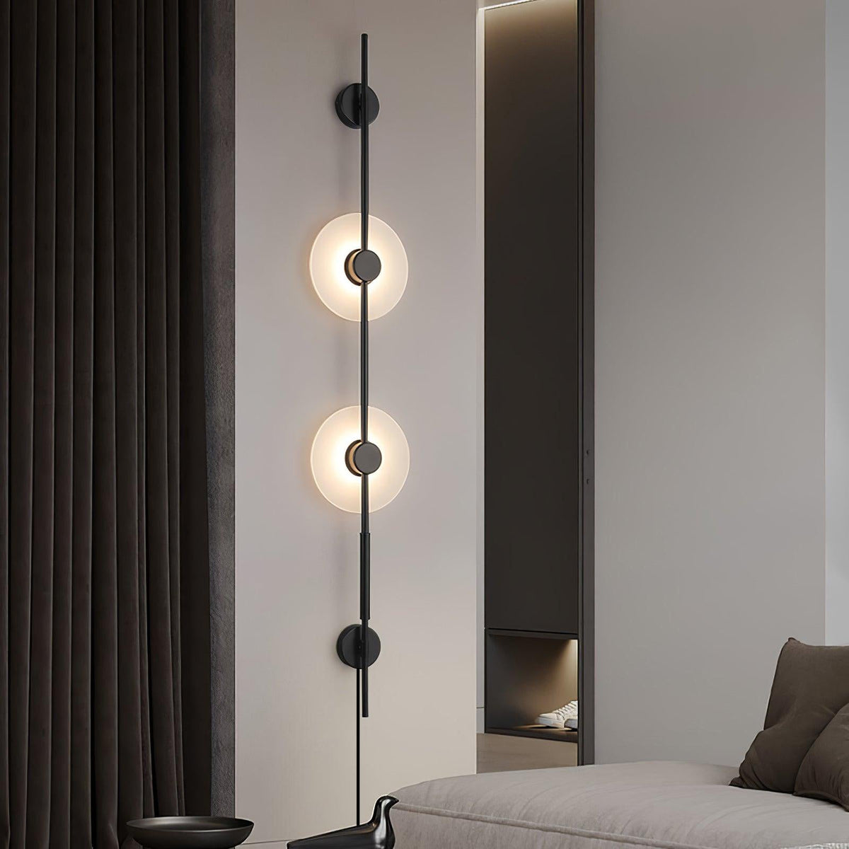 Albarina aplique de pared alabastro