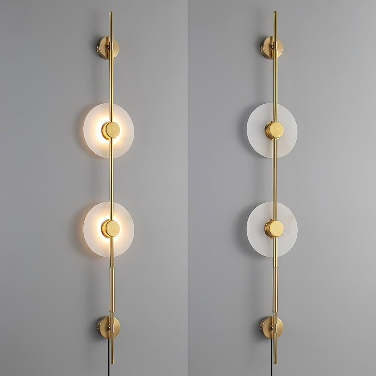 Albarina aplique de pared alabastro