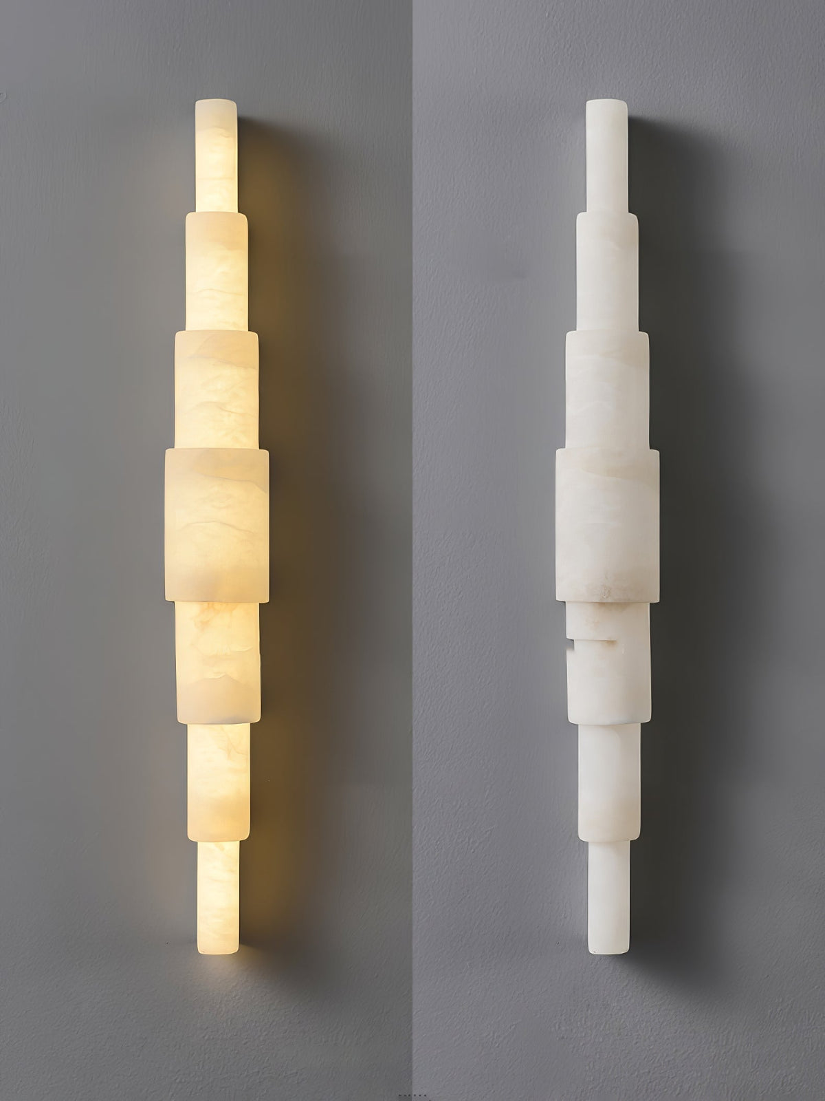 Raya aplique de pared alabastro