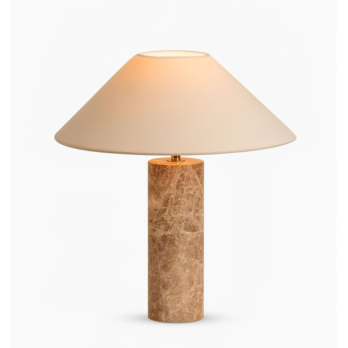 Peterielle lámpara de mesa moderna de mármol