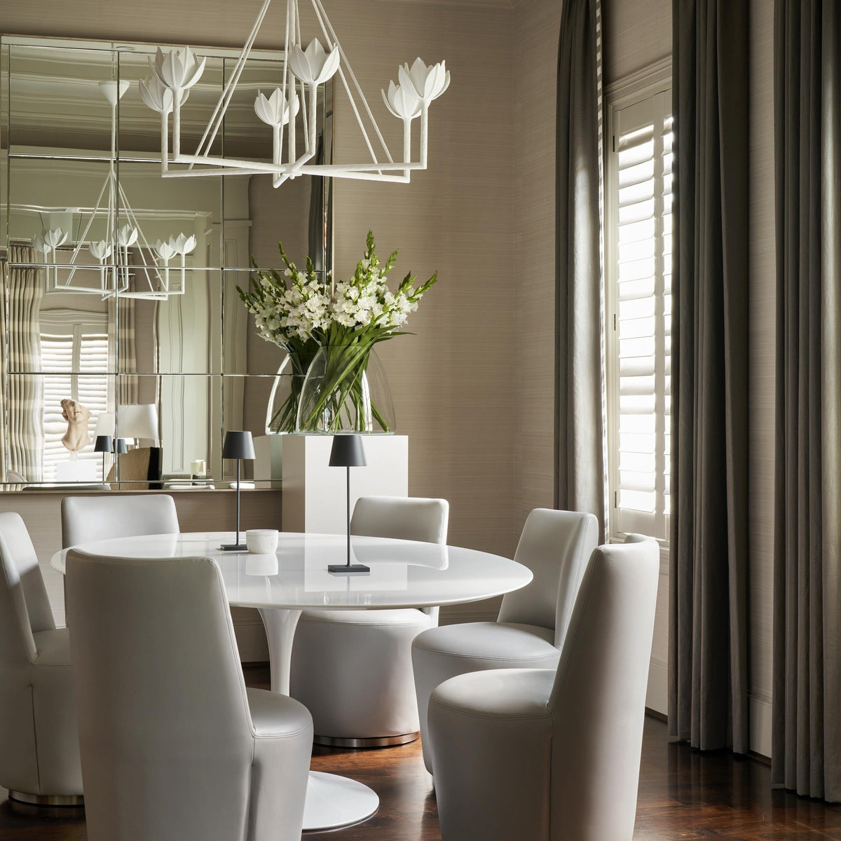 Ulmaris lámpara de araña floral