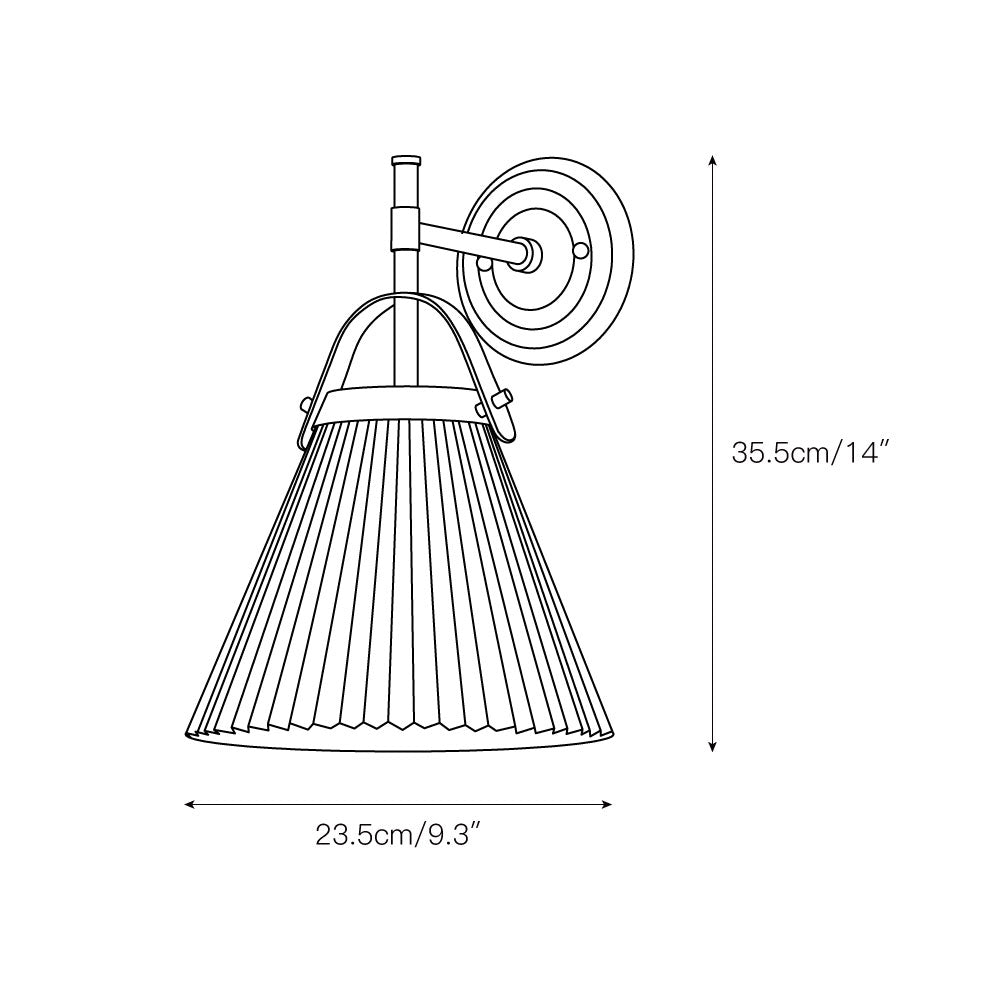 Noraise aplique de pared
