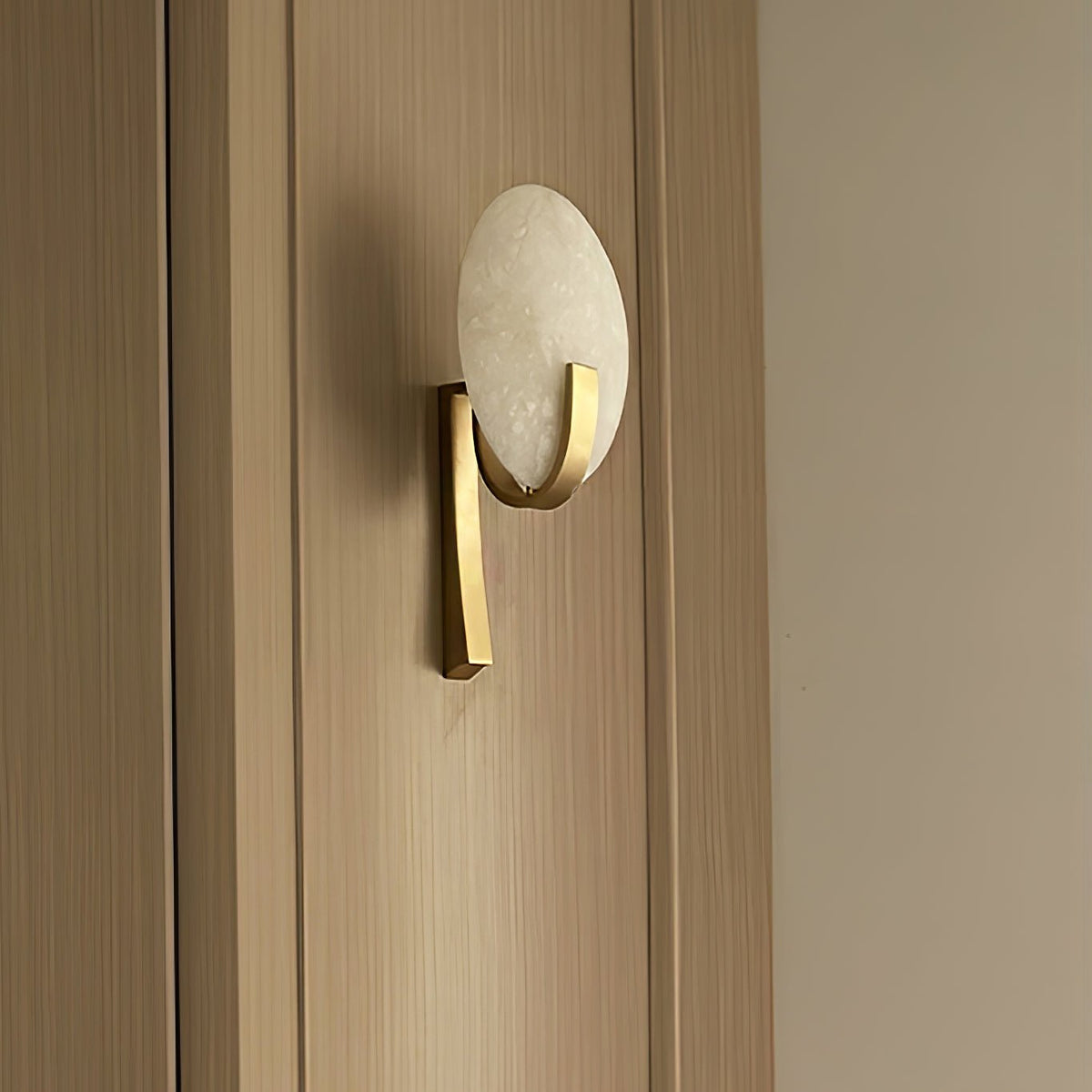 Nivaeria aplique de pared moderno en alabastro