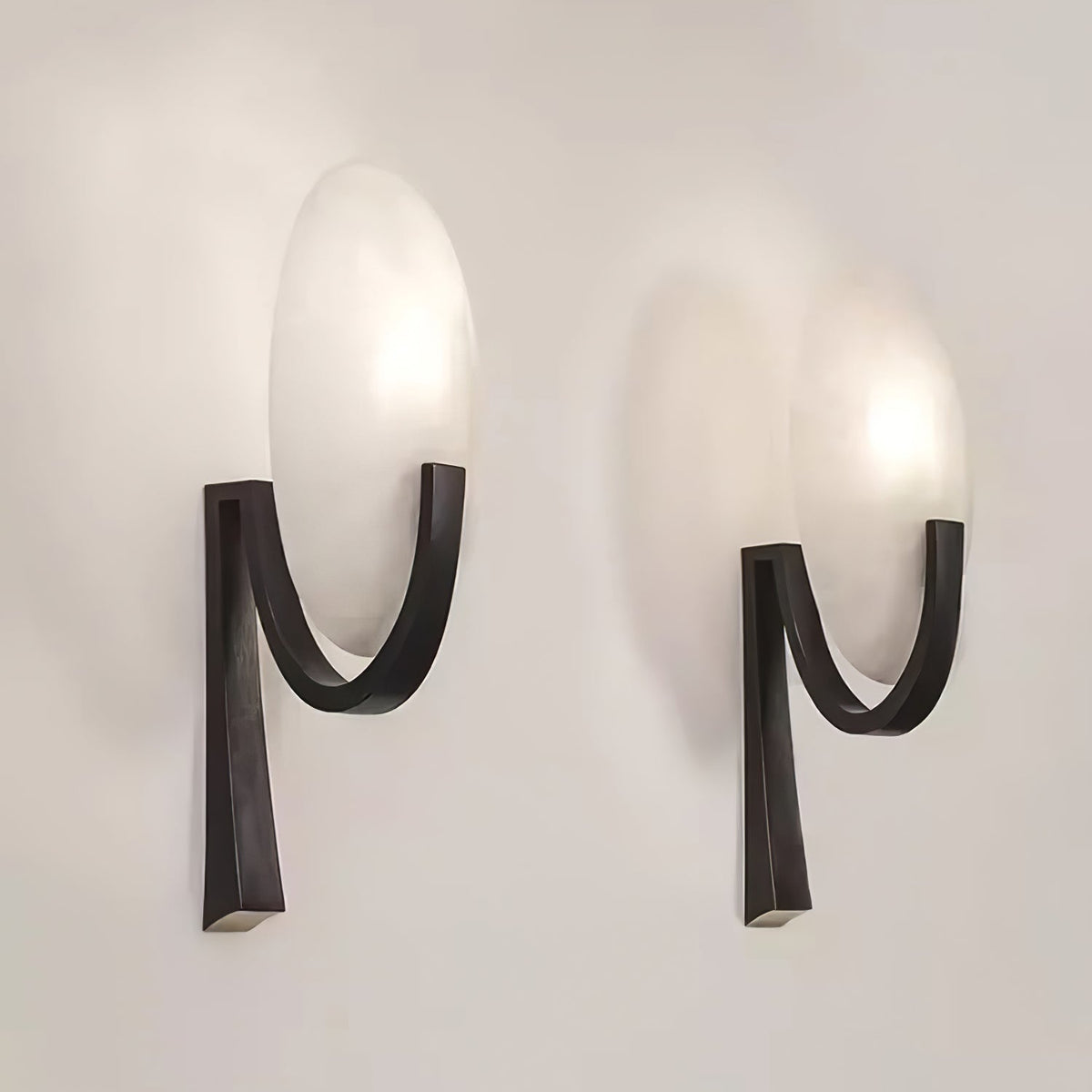Nivaeria aplique de pared moderno en alabastro