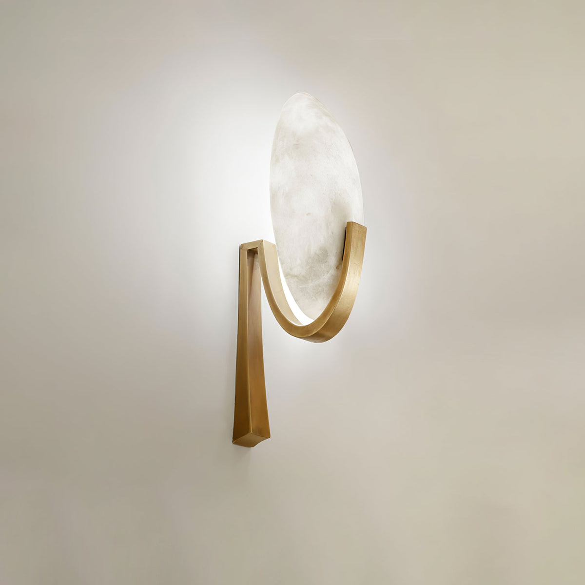 Nivaeria aplique de pared moderno en alabastro