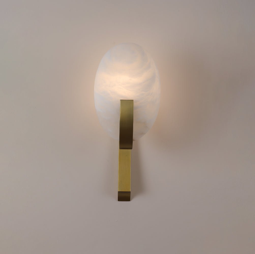 Nivaeria aplique de pared moderno en alabastro