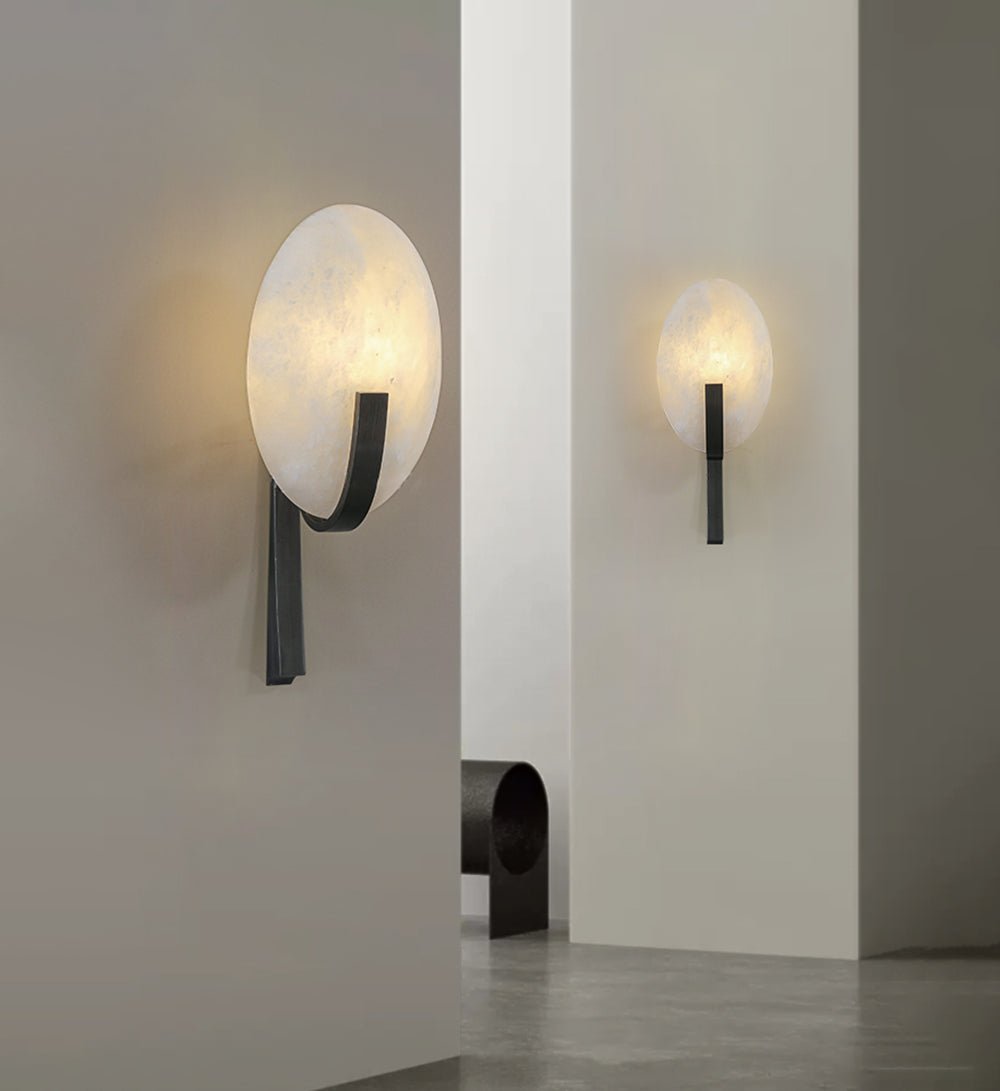 Nivaeria aplique de pared moderno en alabastro