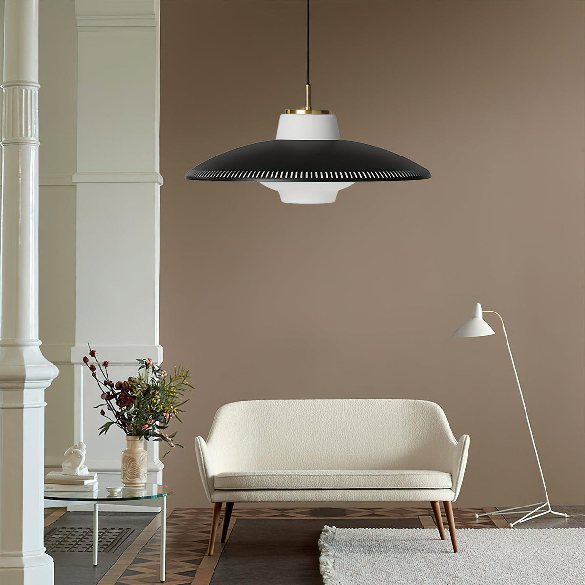 Rocan lámpara colgante de estilo clásico minimalista