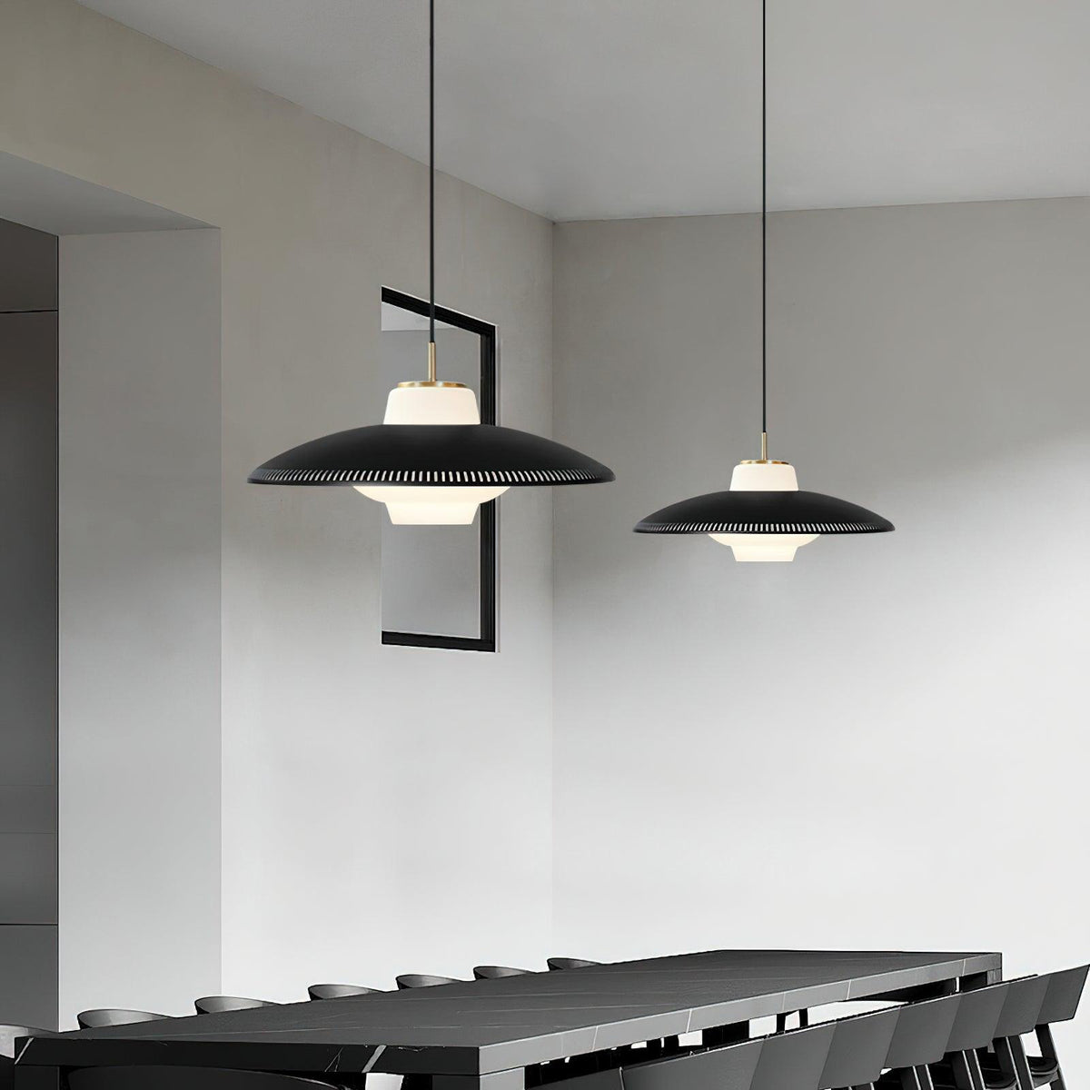 Rocan lámpara colgante de estilo clásico minimalista