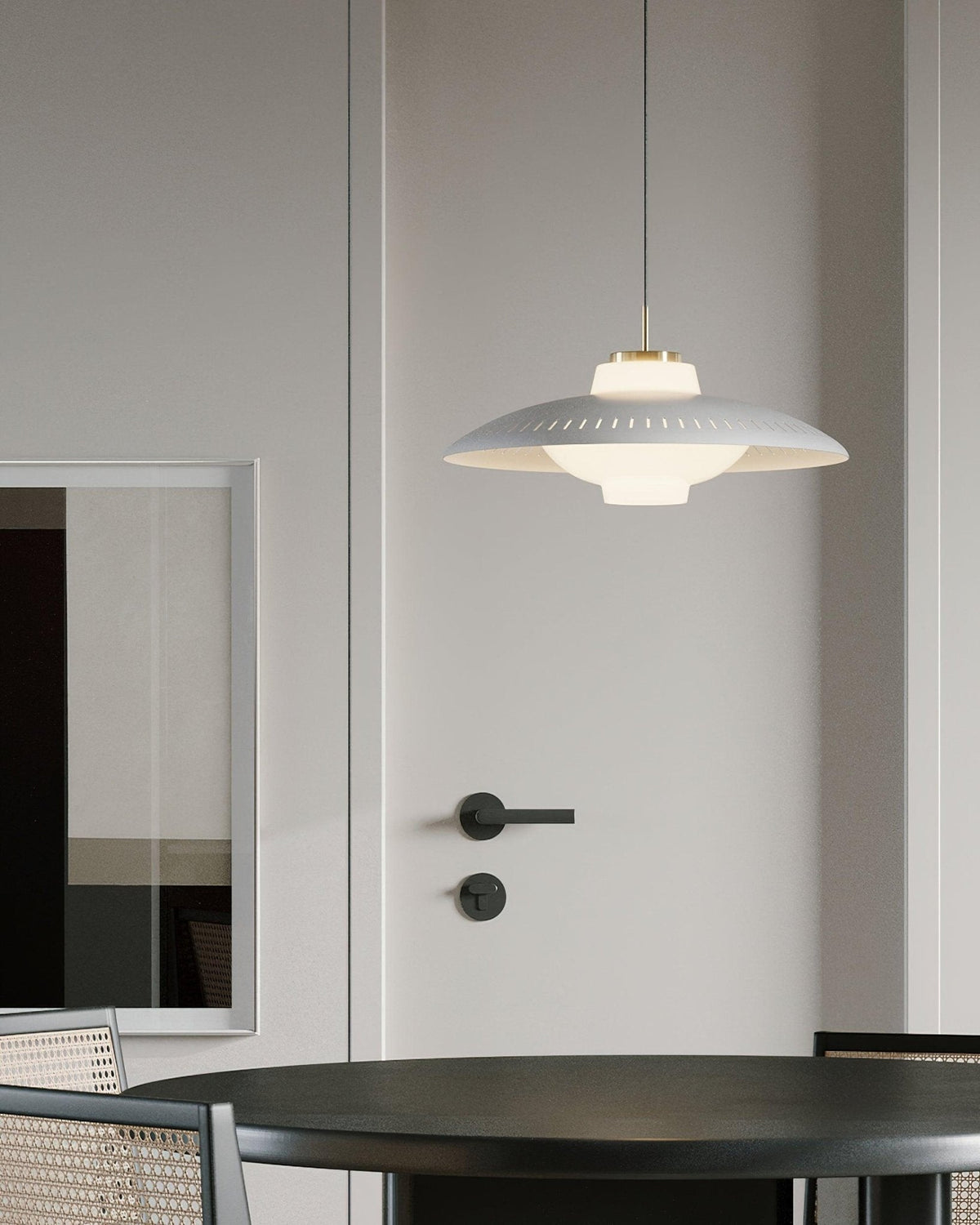 Rocan lámpara colgante de estilo clásico minimalista