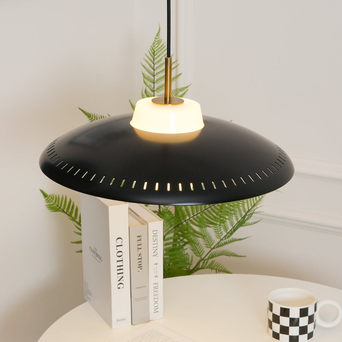 Rocan lámpara colgante de estilo clásico minimalista