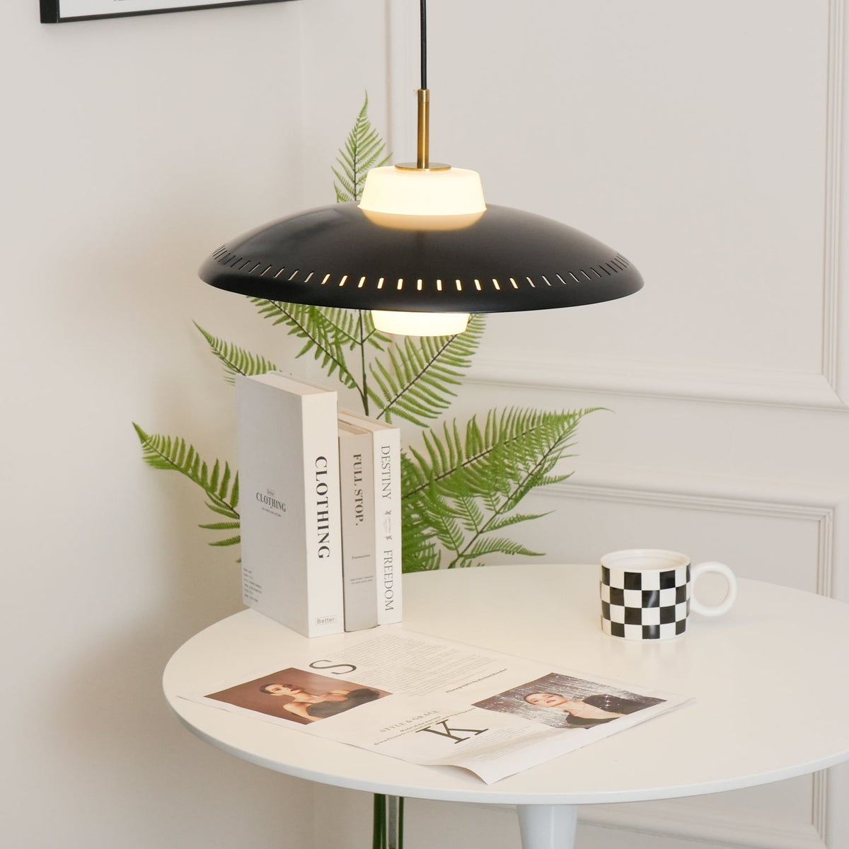 Rocan lámpara colgante de estilo clásico minimalista