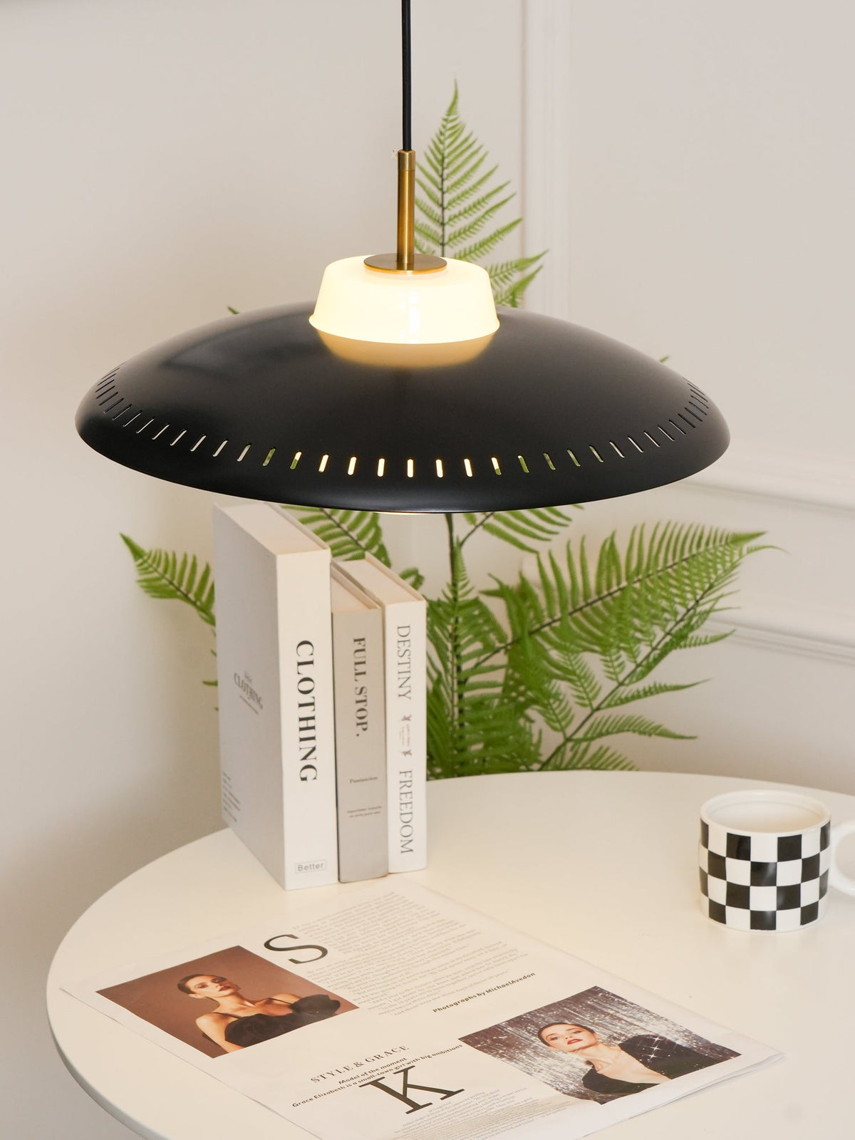 Rocan lámpara colgante de estilo clásico minimalista