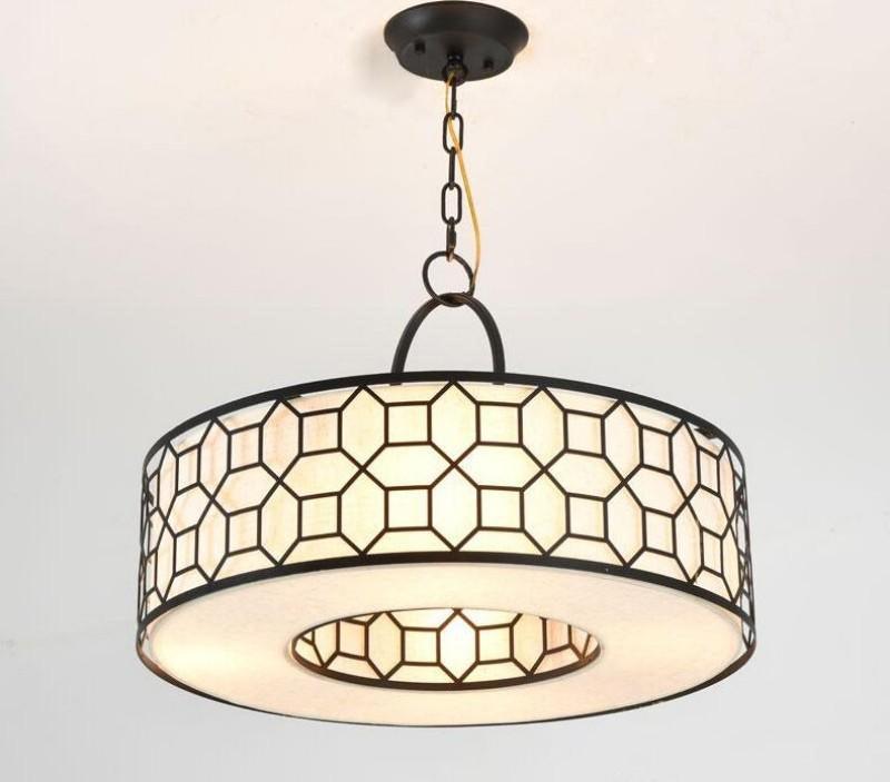 Arshaor lámpara colgante Premium Elegancia redonda de vidrio y cobre