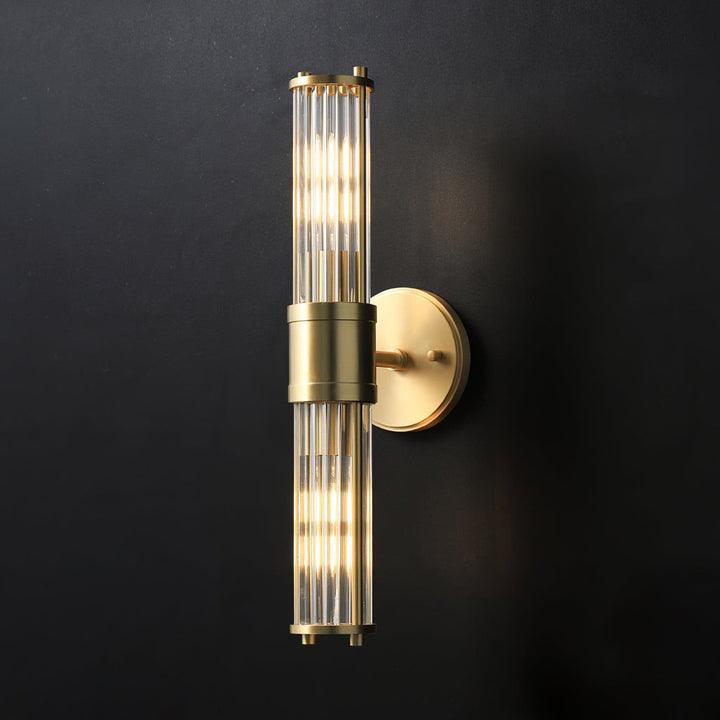 Vevenisra aplique de pared de vidrio art nórdico en cilindro
