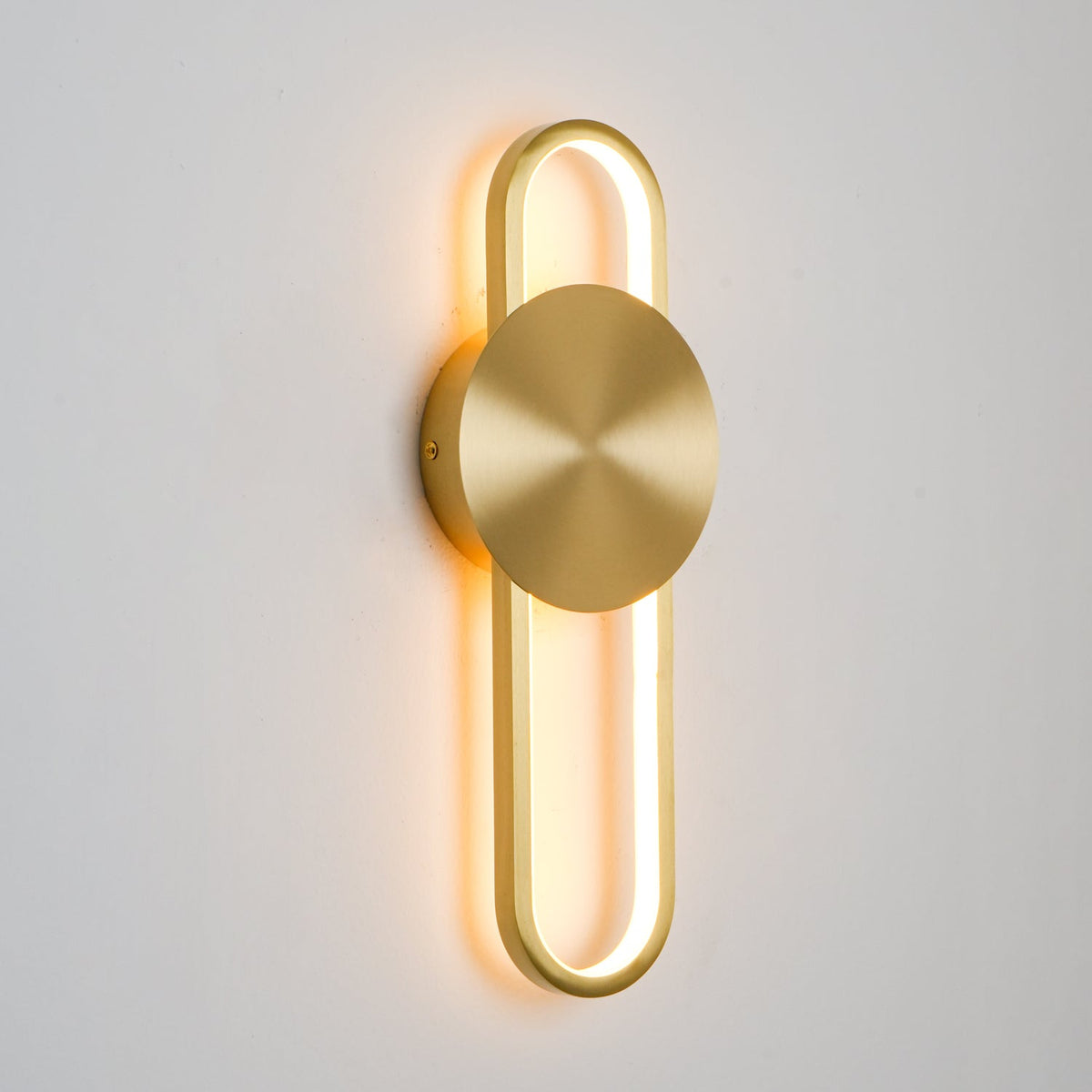 Orieniella aplique de pared moderno minimalista de latón