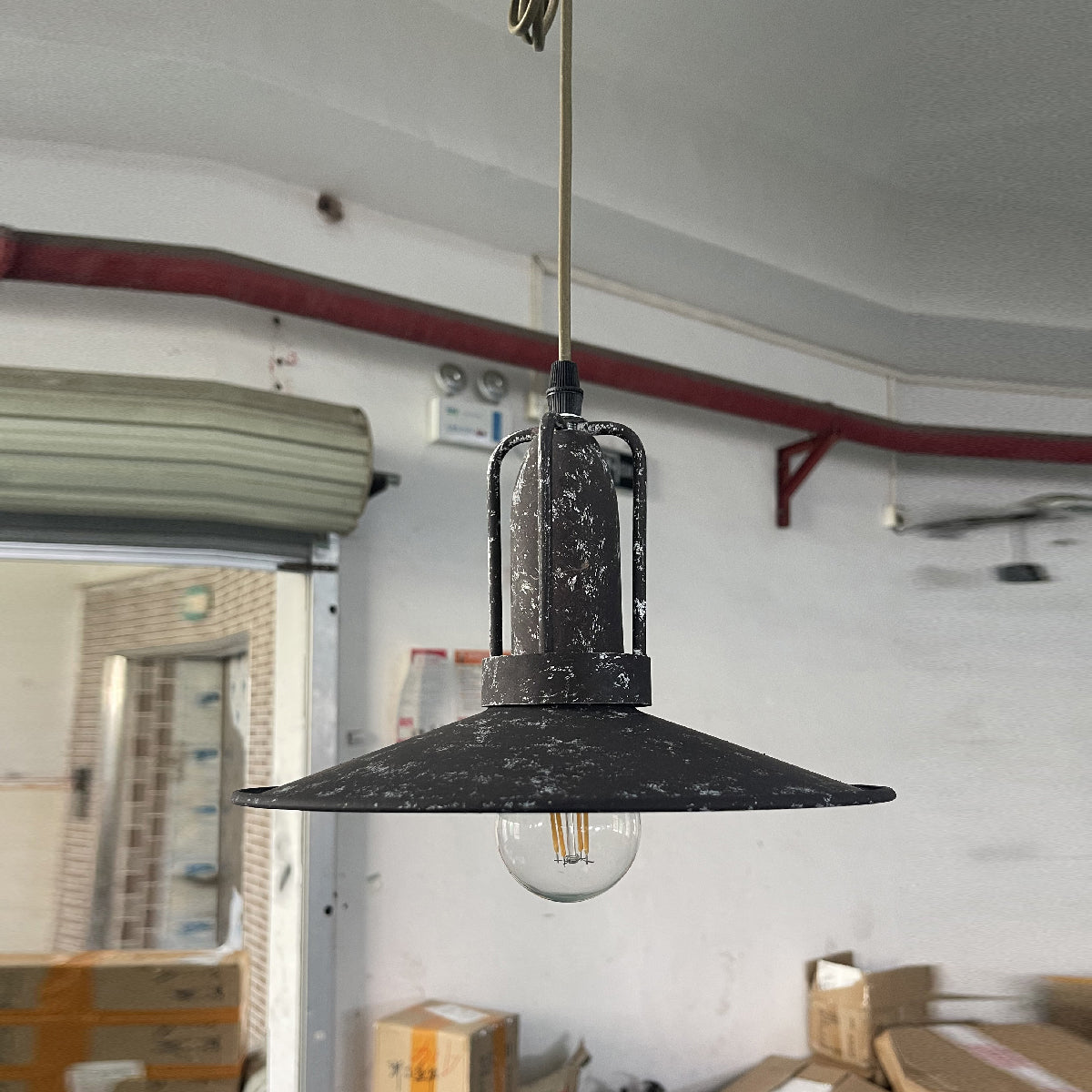 Yrvuvyi lámpara colgante moderna minimalista industrial de metal