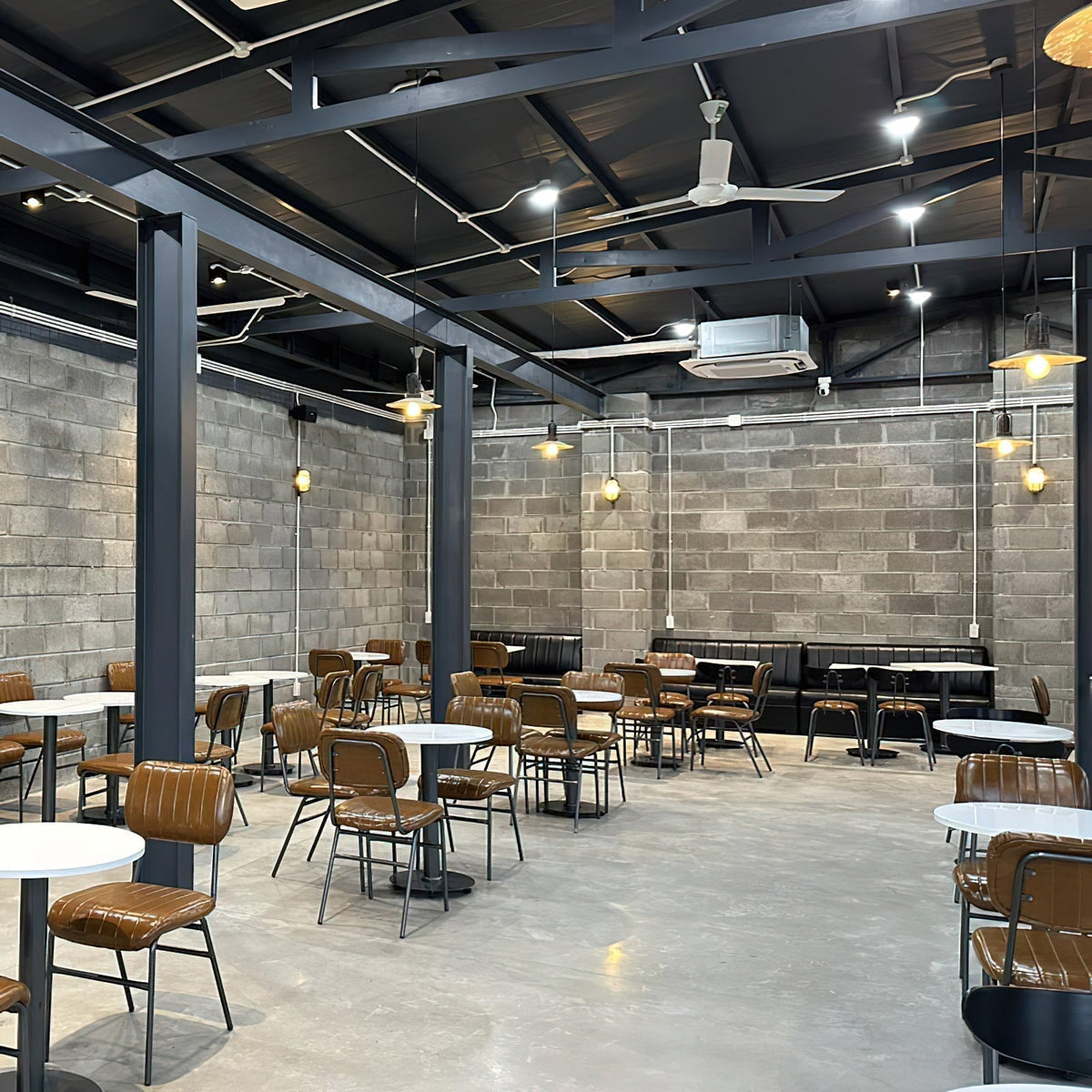 Yrvuvyi lámpara colgante moderna minimalista industrial de metal
