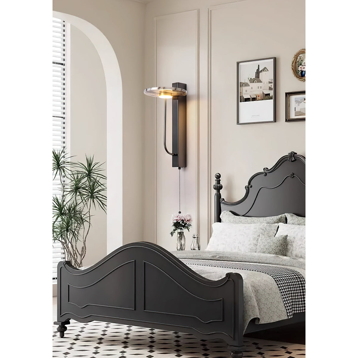 Aevuvyn aplique de pared moderno minimalista de mármol