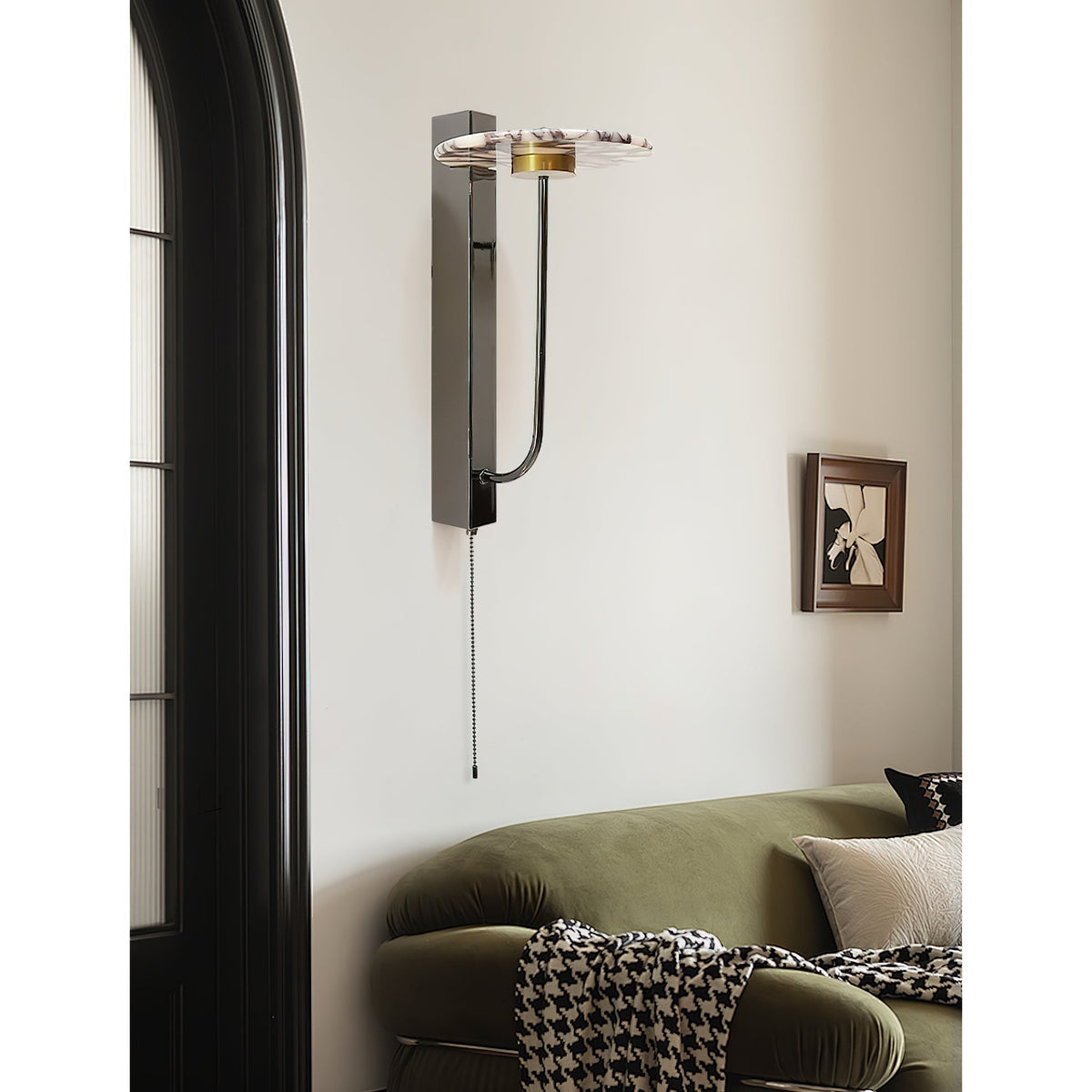 Aevuvyn aplique de pared moderno minimalista de mármol