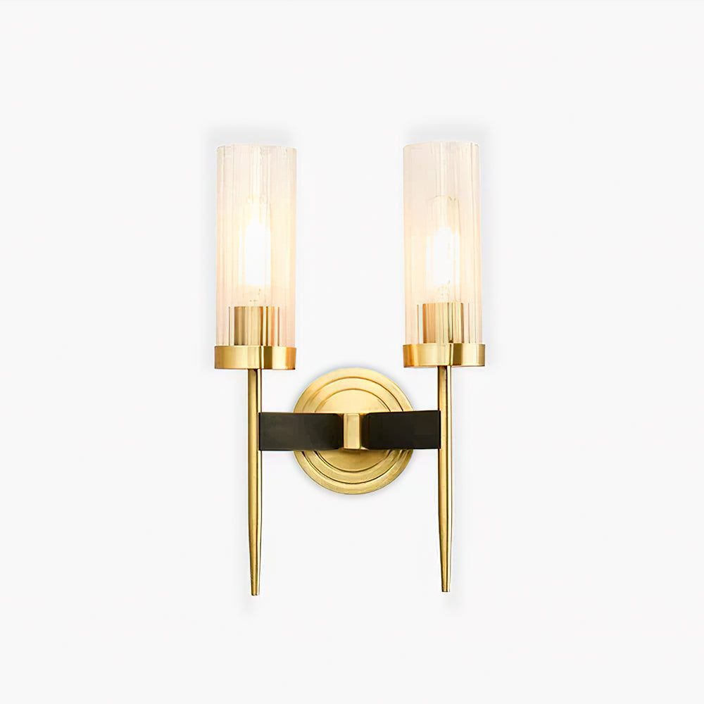 Vilaeisra aplique de pared elegancia Vintage con vidrio