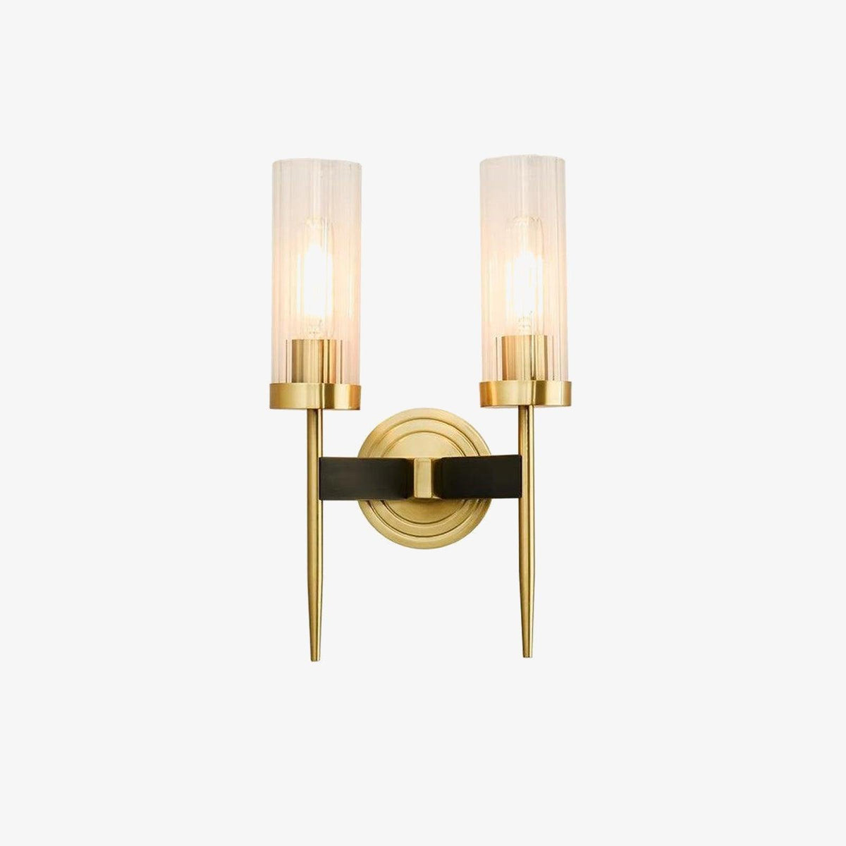 Vilaeisra aplique de pared elegancia Vintage con vidrio