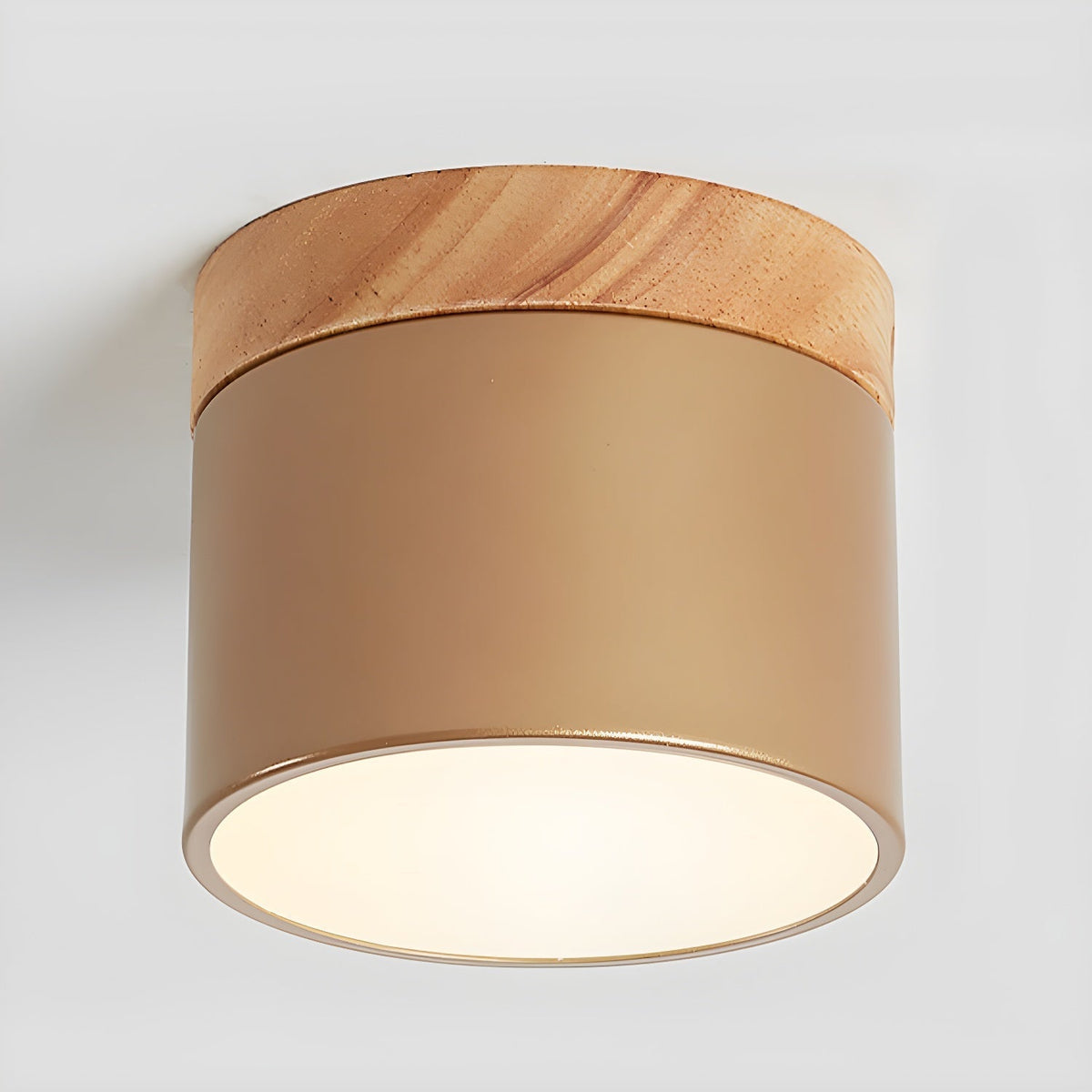 Caveleth lámpara de techo moderna minimalista de madera