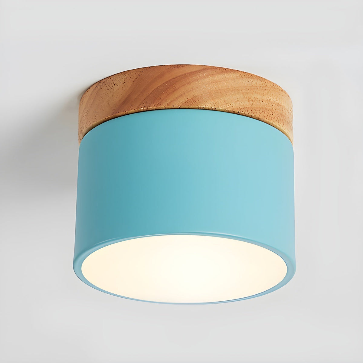Caveleth lámpara de techo moderna minimalista de madera