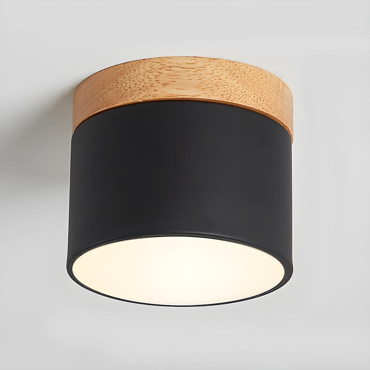 Caveleth lámpara de techo moderna minimalista de madera